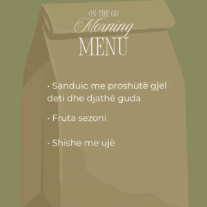 Menu Mjesi- On the Go