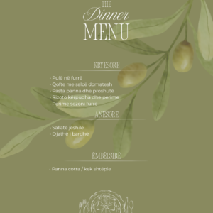 Menu Darke